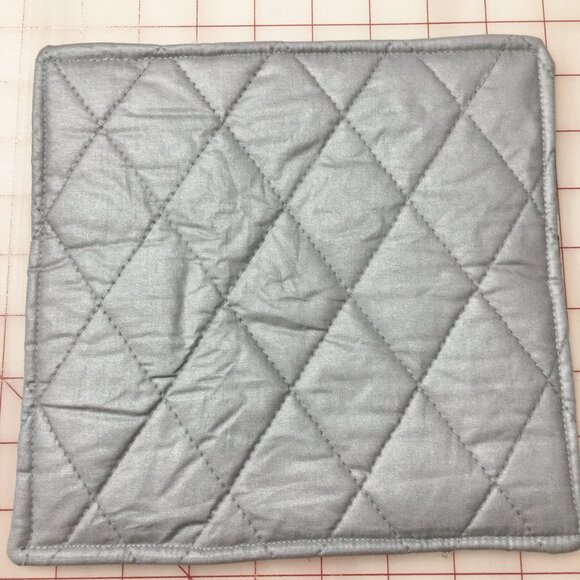 potholder pot holders quilted hotpad handmade trivets Mid century modern shapes - Picture 3 of 3